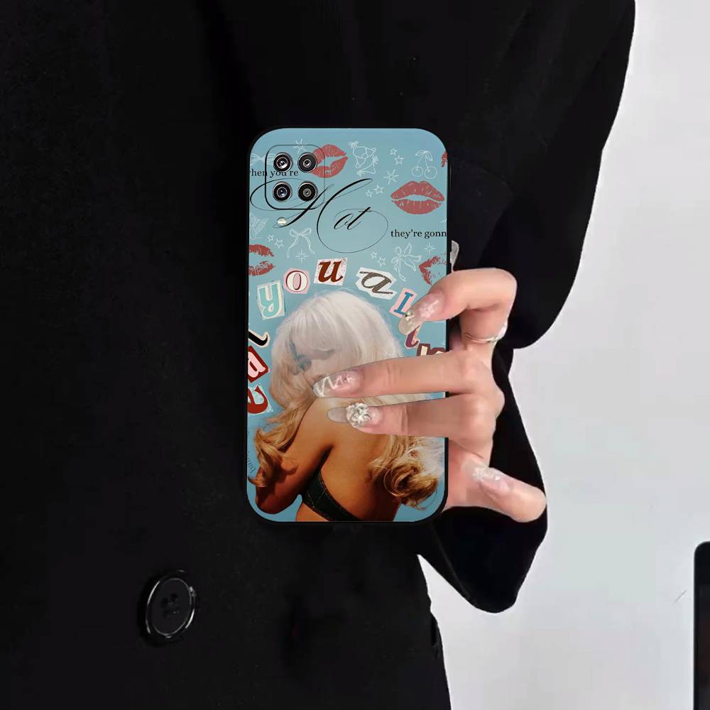 

S-Sabrina C-Carpenter Phone Case For Samsung Galaxy S21 S22 S23 S24ULTRA S25ULTRA FE Ultra Plus5G A52S S26 Soft Cover S24fe
