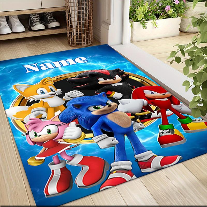 Custom Name "Shadow Warrior Emblem" Carpet Rug Customizable Soft Washable Anti-Slip Home Living Room Sofa Mats Personalized Rug. 0909155