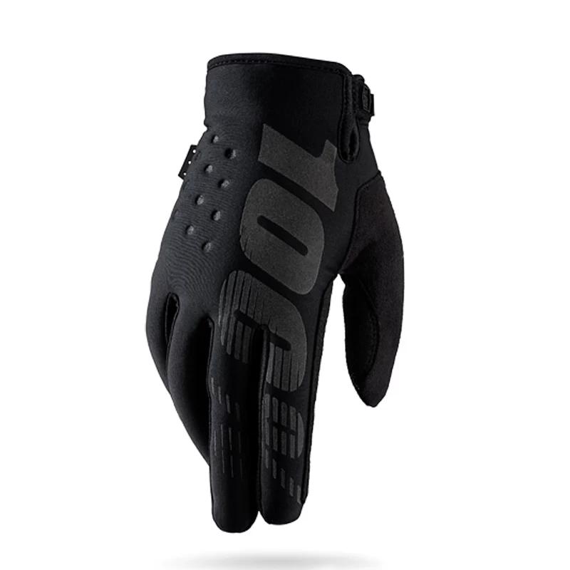 100% Winter Frühling Vollfinger Herren Damen Doppellagig Heattech Radsport Handschuhe Fahrrad Motorrad Rennsport Handschuhe