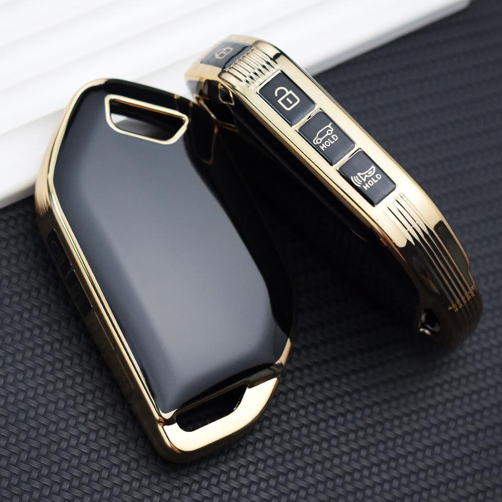 New Key Case for Kia Sorento Morning Ev9 Protector Holder Soft TPU Key Case for Kia Picanto Ev9 Accessories 2024
