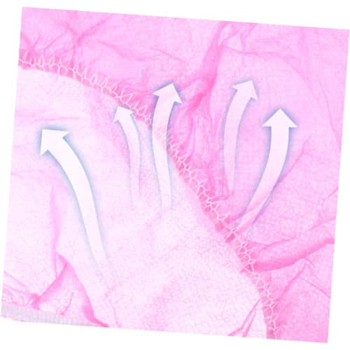 Parliky Spa Underwear and Bra Set, Disposable Nonwoven Bra and Panties for Sauna and Spa Care, Pink, 20-Pack