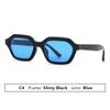 Retro Trend Small Frame Sunglasses Women Men Punk Gradient UV Protection Sunglasses Classic Vintage UV400 Outdoor Sunglasses