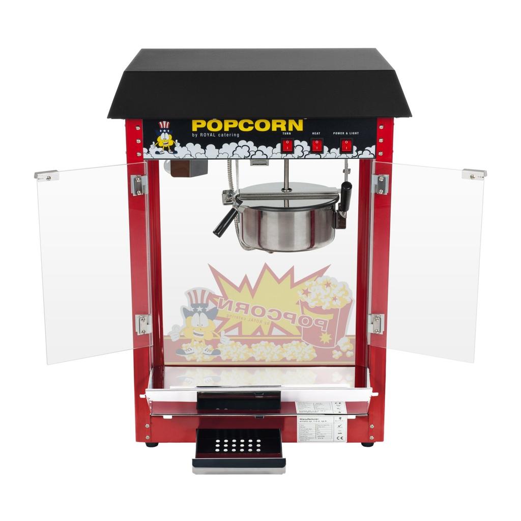 Bar Counter Popcorn Machine With Canopy