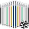 Teling 50 Pcs Infinite Forever Pencils Inkless Eternal Everlasting Pencil with Eraser Graduation Gift Included 20 Colorful Forever Pencils with 30