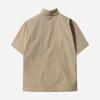 DOD Ruffle Lightweight Short Shirt (Tan)