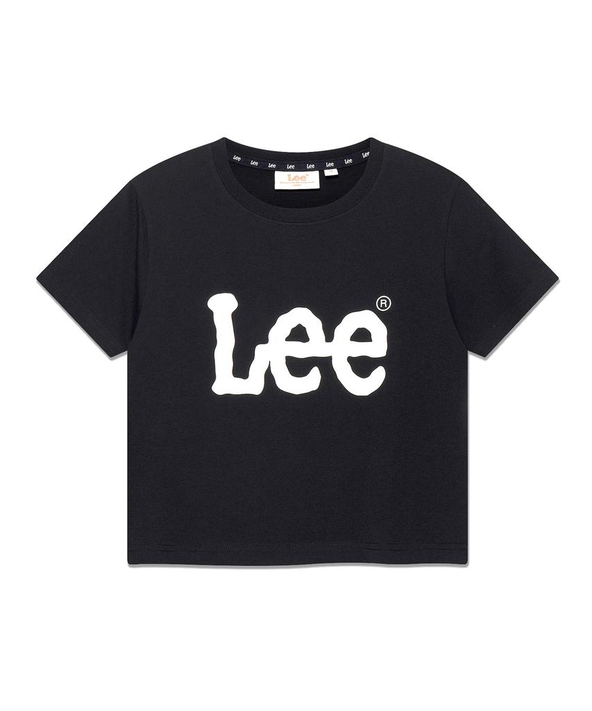 LEE Women Big Twitch Logo T-Shirt Black