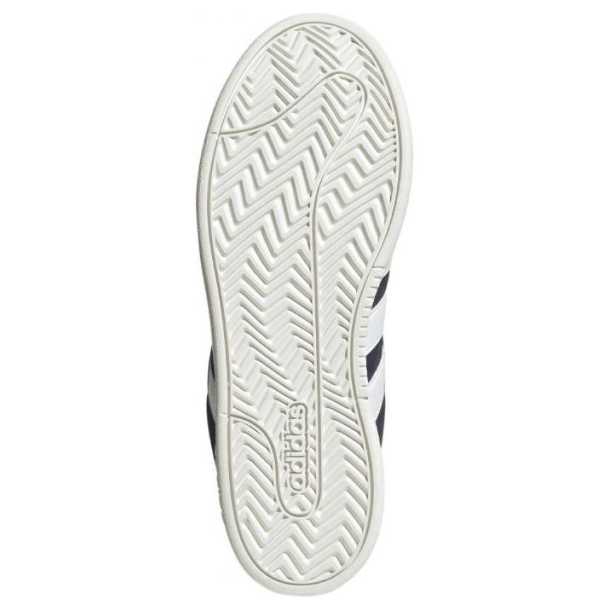 Adidas Grand Court Comfortable Versatile Non-Slip Durable Low-Top Sneakers Unisex Sneakers Blue JH7233