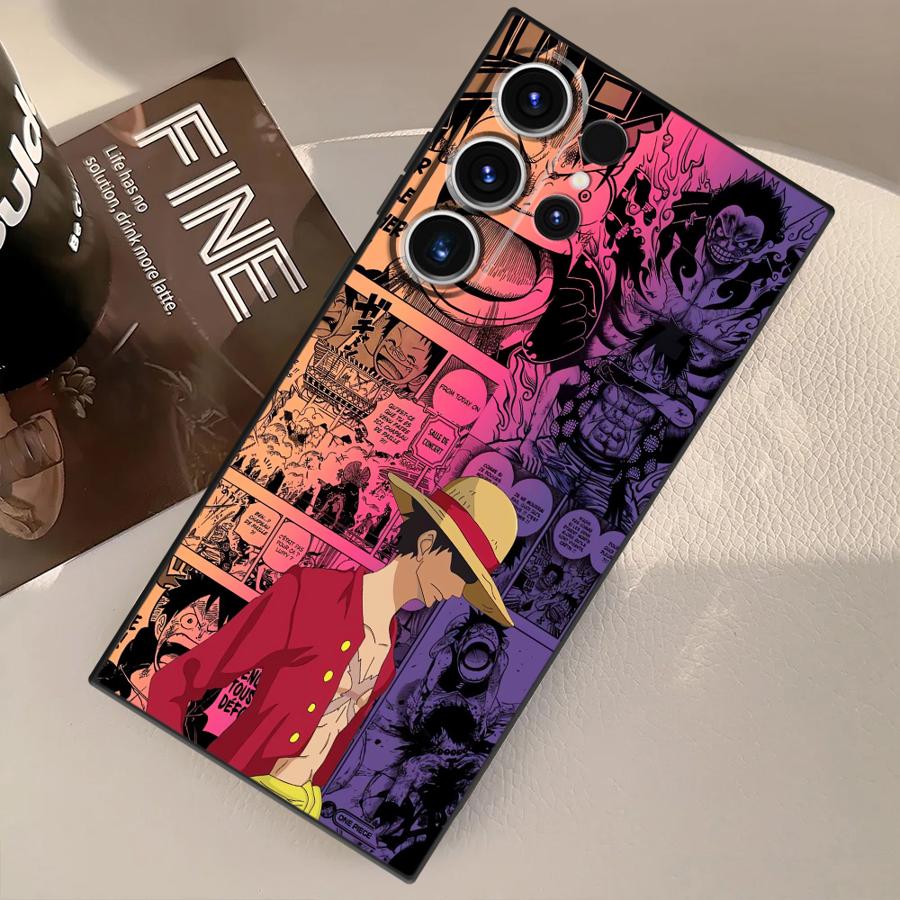 Anime One Pieces Case for Samsung Galaxy S26 Ultra Note 20 8 9 10 S10 S9 S20 Ultra S23 S24 S21 FE S25 Plus Funda Phone Cover