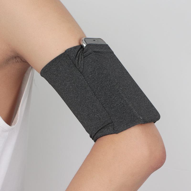 Elastic Sports Phone Armband and Running Sleeve Bag - Close-Fitting Wrist and Outdoor Bag