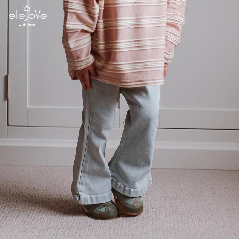 LELE JOVE Girls  Flared Jeans 100