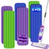 Reusable Mop Pads Compatible with Swiffer PowerMop,Washable Reusable Floor Mopping Refills