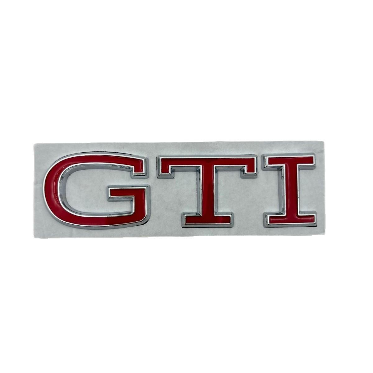 Металлическая высокая наклейка на заднюю дверь Volkswagen Golf GTI 8