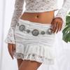 Ingemark Ethnic Gypsy Carving Coin Waist Belly Chain for Women Summer Bikinis Goth Adjustable Dress Jeans Belt Body Jewelry New