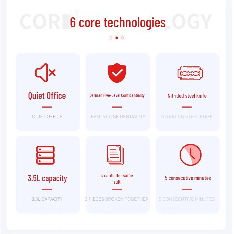 Aurora AS039 Personal Desktop Paper Shredder