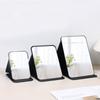 Cosmetic Folding Mirror Square Shape Table Mirror Simple Desktop Vanity Mirror  Dormitory
