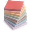 Sticky Notes 8 Vintage Colors 3x3in, Self-Stick Notes Pads with Easy To Post for School, Home, Office, 8 Pads/Pack, 80 Sheets/Pad