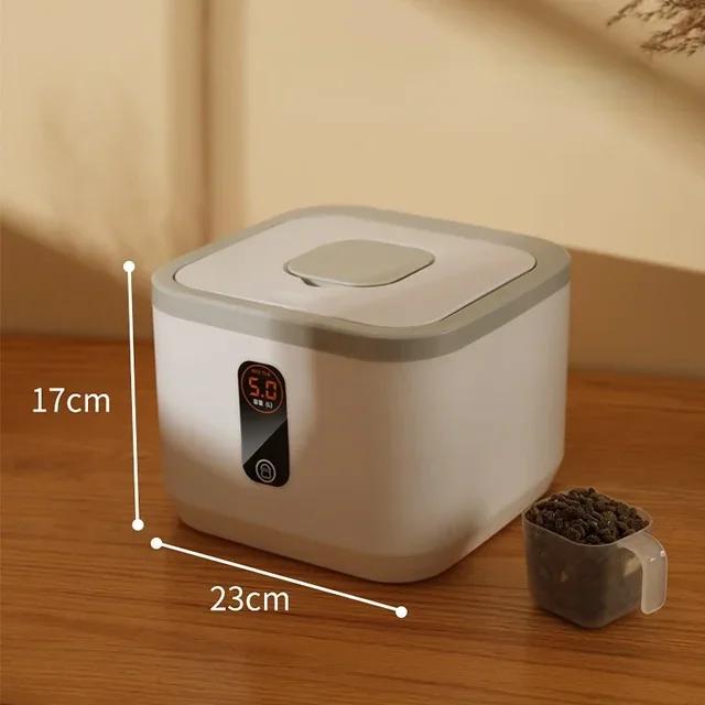 

Герметичный контейнер для хранения корма для домашних животных - Защищенный от насекомых и влаги ведро для корма для собак/кошек с крышкой, банка для зерна, рисовый контейнер для запасов