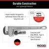Rigid Aluminum Straight Pipe Wrench 350mm 814