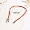 Schicht-Herz-Armband-Set Weiches Leder-Wickelband mit gebürbtem Metallverschluss Einzigartiges Modeaccessoire