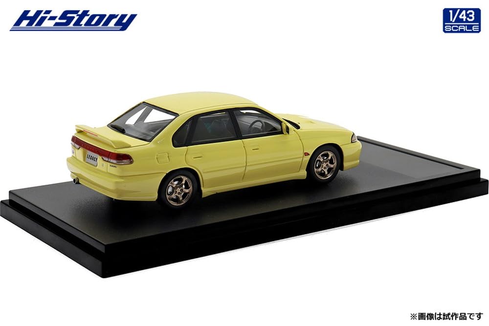 Interallied Hi Story 1/43 Subaru Legacy RS (1997) Cashmere Yellow Finished Model HS499YE