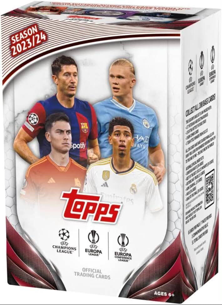 

Коробка Topps UEFA Club Competition Value 2023/24. білий