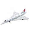 Metal Assembly Aircraft Model 265PCS Boys' Metal Assembly Model Toy