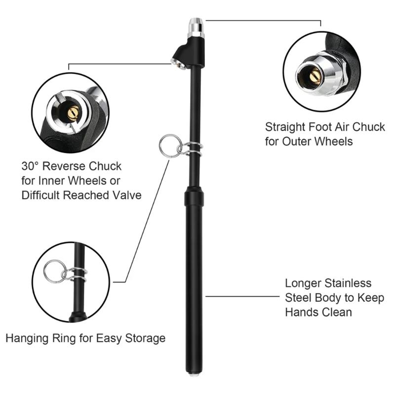 Head Tire Pressure Extended Design for Truck SUV Car Tires with