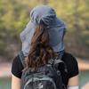 Women's Outdoor Sun Protection Hat Wide Brim UV Protection Sun Hat Adjustable Chin Strap Lightweight Breathable Hiking Fishing Cap