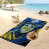 Toalla de Playa con Estampado de Fútbol Leeds United, Toalla Grande Suave de Secado Rápido para Playa, Camping, Natación