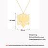 Kinitial Neuer Albanien Doppeladler Anhänger Halsketten Edelstahl Choker Schmuck für Damen Mädchen Ethnische Geschenke bijoux femme