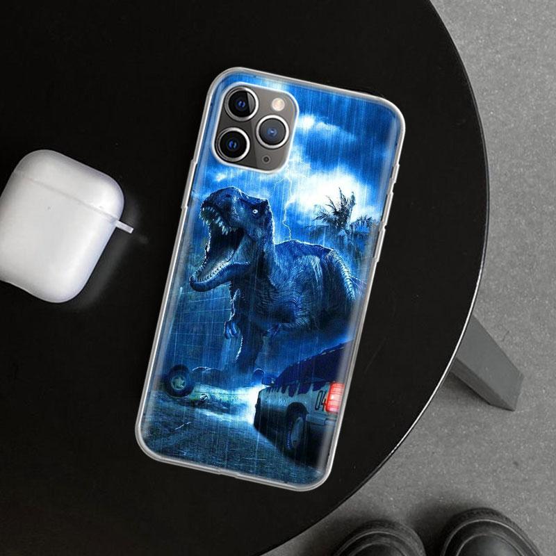 

Jurassic Park Dinosaur World Phone Case Cover for iPhone 11 12 13 Mini 14 15 Plus 16 Pro Max 17 Air 7 8 + SE Art Customized Fund iPhone 7(8)SE