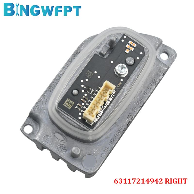 Turn Signal Headlight LED 63117214941 63117214942 For BMW Series 5 G30 G31 G38 F90 M5 Module Control Unit