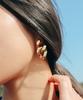 Sundaydiscoclub Bold Chain Earrings Gold