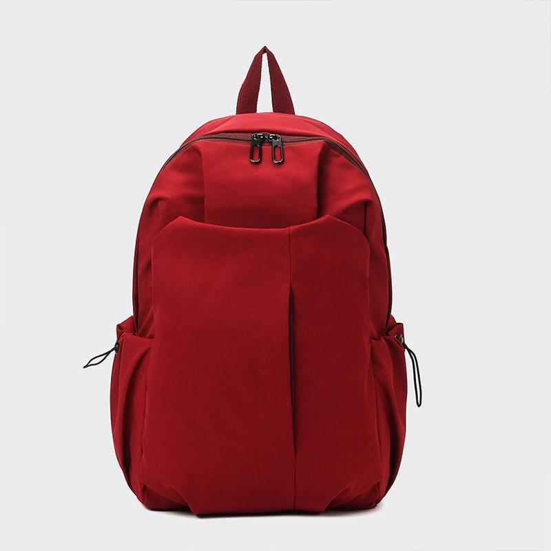 Male School Backpack University Student American Red Junior High School Female Student Mountaineering Large Capacity