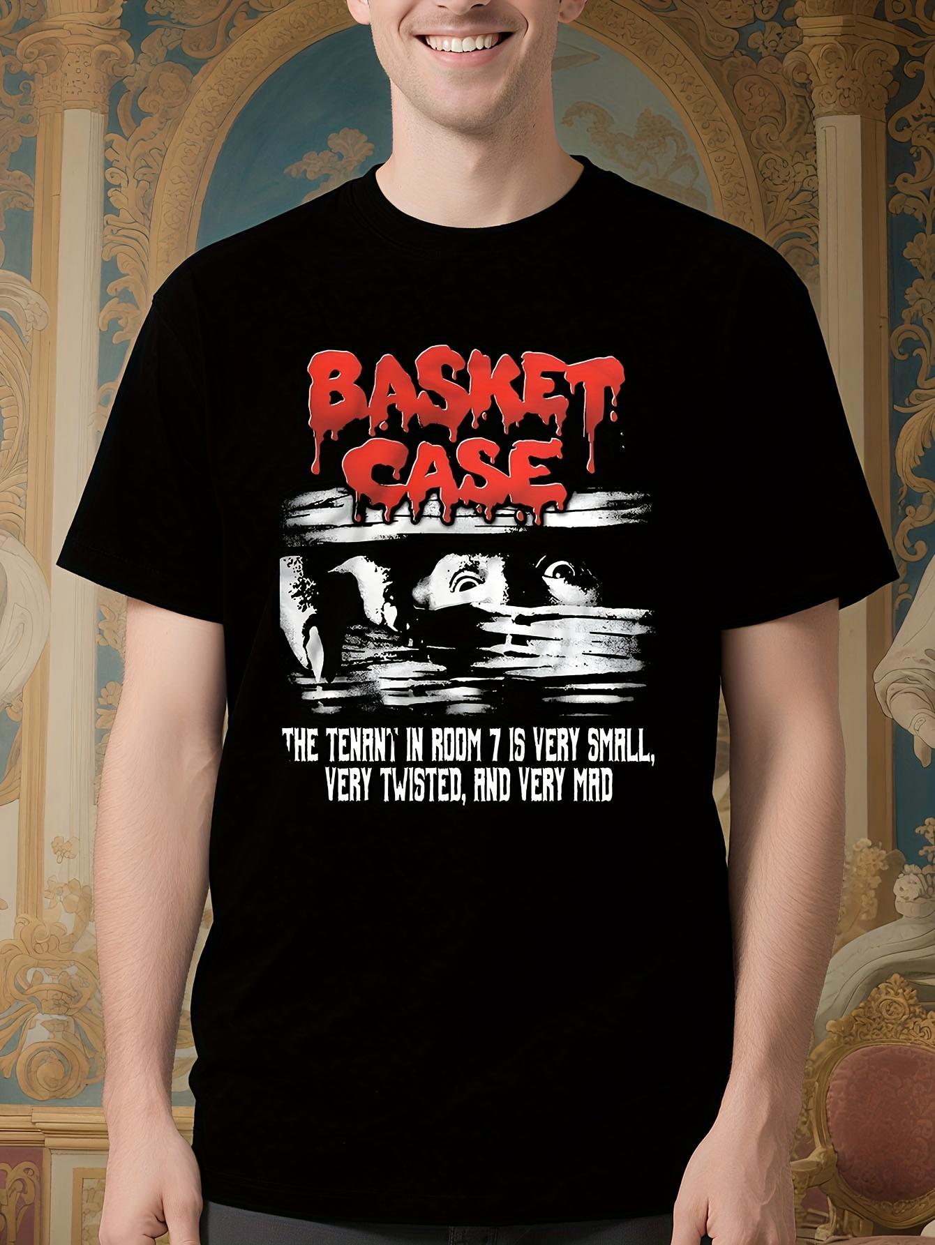 Plus Size Basket Case Graphic Tshirt - Black Horror Movie... XL