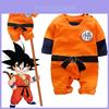 Uroczy noworodek, chłopięcy kombinezon Dragon Ball Z Cosplay na Halloween