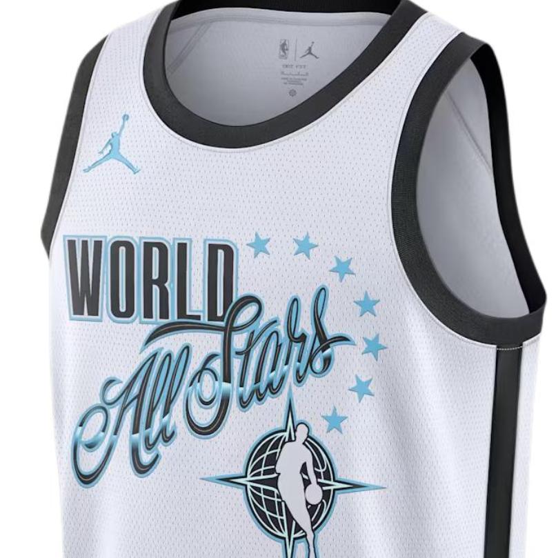 Jordan NBA All-Star Victor Wembanyama 2026 Swingman Dry Fit Crew Neck Sleeveless Basketball Jersey Men Jersey IZ4395-102