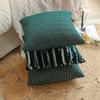 45X45Cm Abstract Green Throw Pillow Cover Nordic Stripe Stamping Waist Cushion Cover Decor Home Decorative Pillowcase New