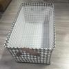 Foldable Extra Large Waterproof Storage Bin with Steel Frame