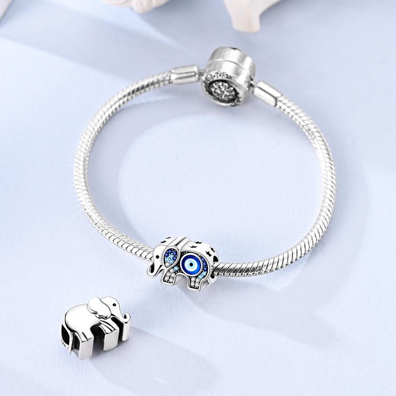 Copper Elephant Guardian Bead Designed Original Beads For Jewelry Making Charms Bracelet Necklace Women Gift