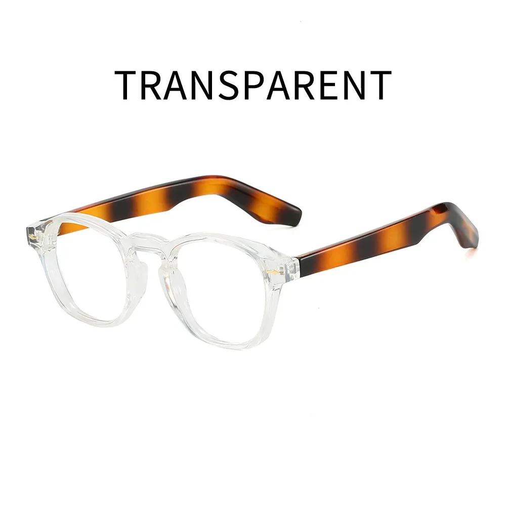 Anti Blue Light Square Small Frame High-Definition Reading Glasses European And American Fashionable High-End Presbyopia Glasses