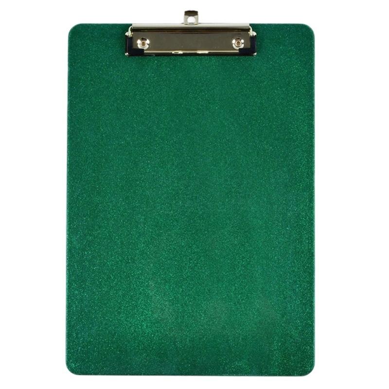 Sparkling Acrylic Clipboard Multipurpose Document Organiser Writing Board Standard Size Clipboards with Hanging Hook