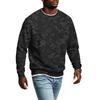 Men's Loose Fit Casual Collared Long Sleeve Shirt, Camouflage Print Outdoor Top