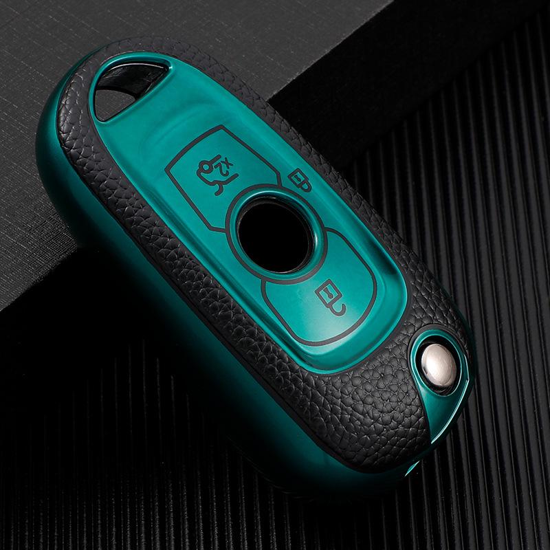 Buick Verano Pro Leather Key Cover 18/20 Model, Premium Protective Shell for Men & Women