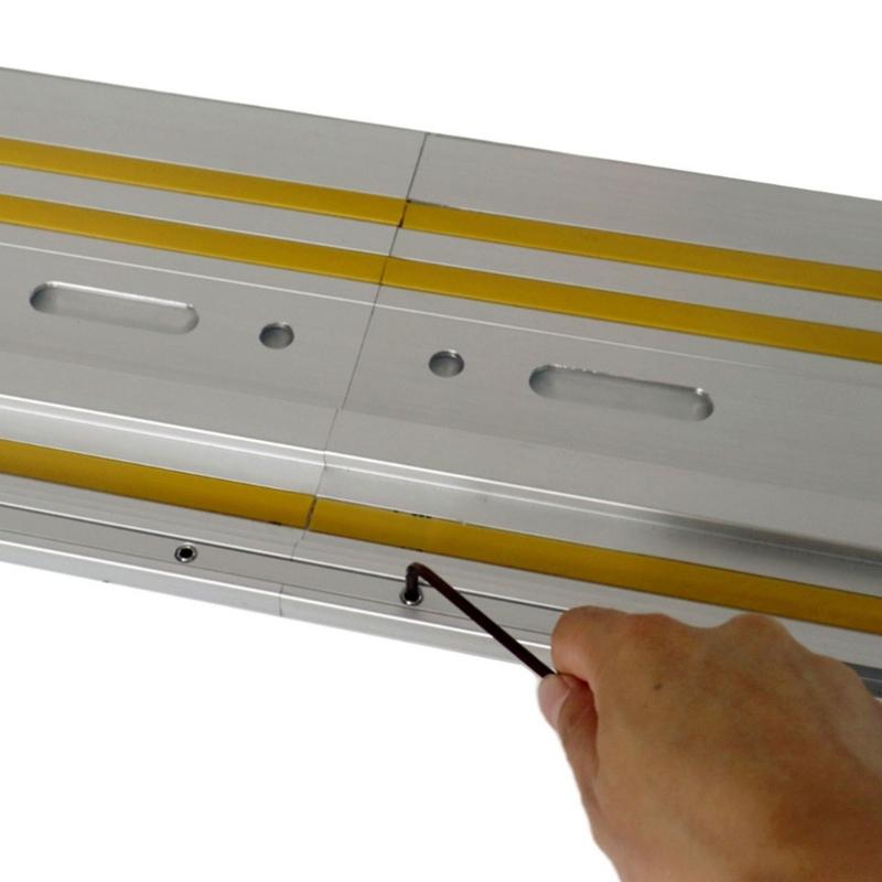 Professional Track Sawing Guide Rail 600mm Cutting Ranges Universals Compatibility for Woodworking Projects Straight Cut