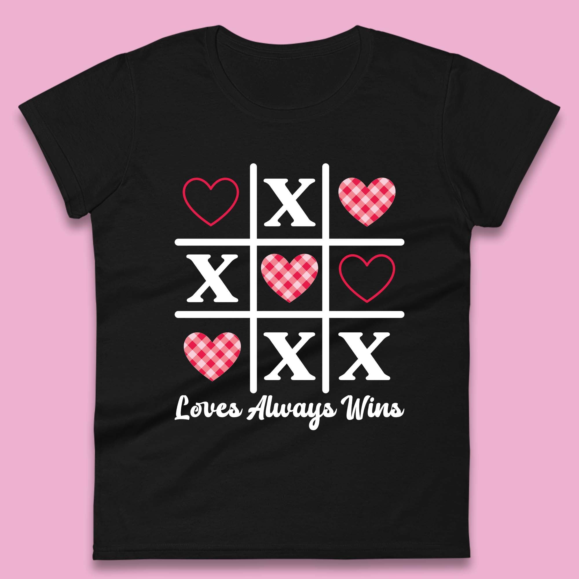 Love Always Win Womens T-Shirt Mens Tops Tees Unisex XL