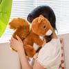 17-30CM Realistic Squirrel Dolls Lovely Squirrel Stuffed Animal Plush Toys High Quality Handmade Dolls Children's Holiday Gifts