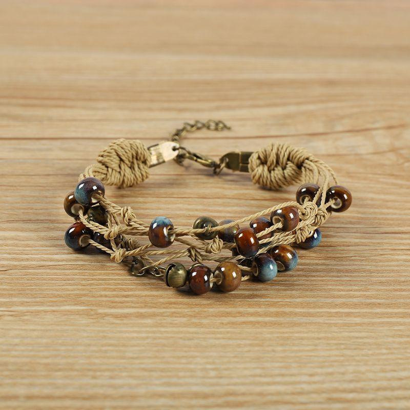 Shuoguo Ceramic Beach Fresh Female Accessories Bracelet