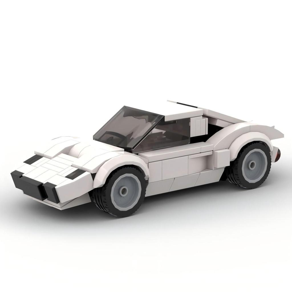 MOC-8648 Ford GT40 Domestic Car Building Blocks Educational Toy Car Boy Gift