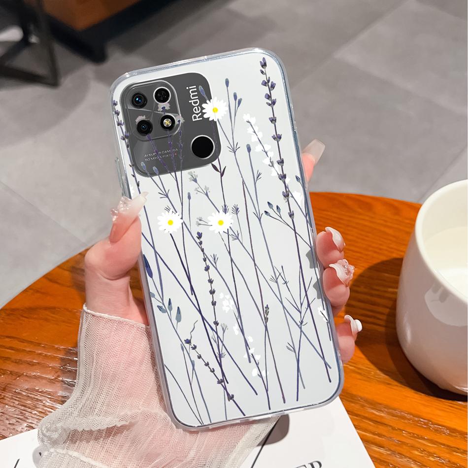 Covers For Redmi 10C Case Stylish Fun Soft Transparent Slim Silicone Anti Drop Phone Shell For Xiaomi Redmi 10 C Bumper Fundas